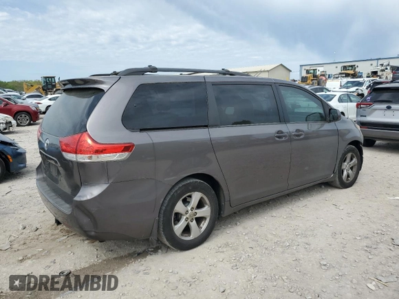 2014 Toyota Sienna LE AAS with VIN 5TDKK3DC6ES434887, listed as a Copart auction lot 53626995 with 141,388 mi miles and Salvage Title. Bid and sale history available at DreamBid. Image 3.
