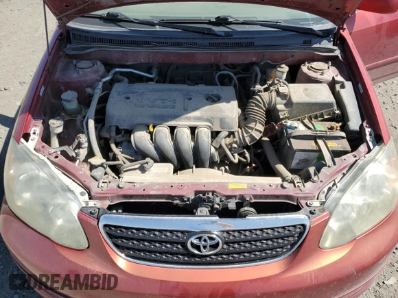 2006 Toyota Corolla CE with VIN 1NXBR30EX6Z594914, listed as a Copart auction lot 53319035 with 174,886 mi miles and Salvage Title. Bid and sale history available at DreamBid. Image 11.