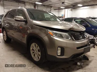 2015 Kia Sorento EX with VIN 5XYKUDA78FG624275, listed as a IAAI auction lot 41733142 with 109,085 mi miles and . Bid and sale history available at DreamBid. Image 1.