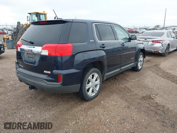 2017 GMC Terrain SLE with VIN 2GKALMEK9H6125244, listed as a IAAI auction lot 42185063 with 216,287 mi miles and . Bid and sale history available at carsss.com. Image 4.