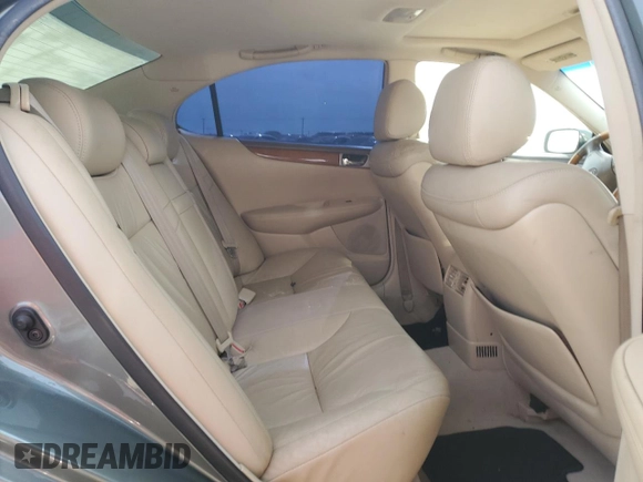 2005 Lexus ES 350 с VIN JTHBA30G155105336, выставлен на аукционе Copart как лот 45308845 с пробегом 200 926 миль миль и Списание • Salvage title. История ставок и продаж доступна на DreamBid. Изображение 10.