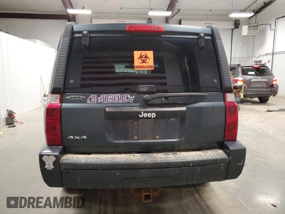 2007 Jeep Commander Sport z VIN 1J8HG48N47C638081, wystawiony jako Copart lot #51793315 z przebiegiem Nie podano mil oraz Szkoda całkowita • Salvage title. Historia ofert i sprzedaży dostępna na DreamBid. Obrazek 6.
