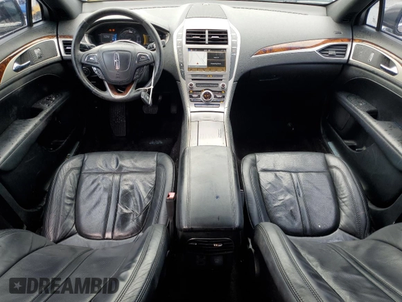 2017 Lincoln MKZ Hybrid Reserve with VIN 3LN6L5MU4HR602533, listed as a Copart auction lot 58864905 with 122,363 mi miles and Salvage title. Bid and sale history available at DreamBid. Image 8.