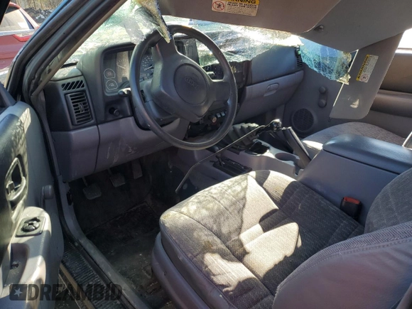 1998 Jeep Cherokee with VIN 1J4FJ27S4WL241541, listed as a Copart auction lot 46800855 with Not provided miles and Clean title. Bid and sale history available at DreamBid. Image 8.