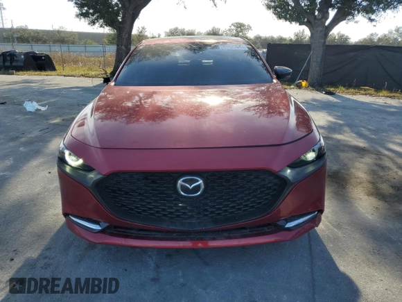 2022 Mazda 3 2.5 Turbo with VIN 3MZBPBAY4NM310805, listed as a Copart auction lot 83123944 with 41,455 mi miles and Salvage title. Bid and sale history available at DreamBid. Image 5.