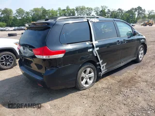 2011 Toyota Sienna LE AAS with VIN 5TDKK3DC1BS107728, listed as a IAAI auction lot 42454579 with Not provided miles and . Bid and sale history available at DreamBid. Image 4.