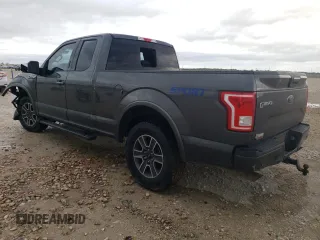 2017 Ford F-150 XL with VIN 1FTEX1CF6HFA97169, listed as a Copart auction lot 81240734 with 64,992 mi miles and Salvage Title. Bid and sale history available at carsss.com. Image 2.