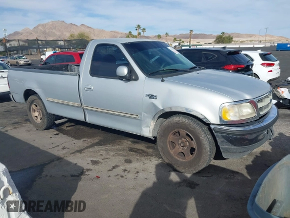 1997 Ford F-150 with VIN 1FTEF17W3VLA19510, listed as a IAAI auction lot 41711010 with 214,984 mi miles and . Bid and sale history available at DreamBid. Image 1.