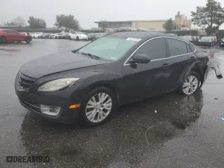 2010 Mazda Mazda6 i Touring Plus with VIN 1YVHZ8CH7A5M44659, listed as a Copart auction lot 44370105 with 158,454 mi miles and Salvage Title. Bid and sale history available at carsss.com. Image 1.