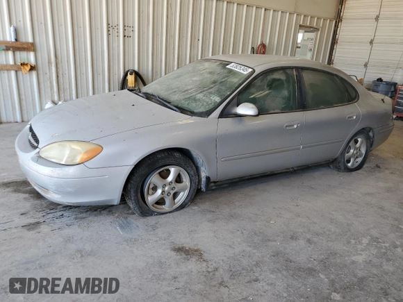 2003 Ford Taurus SES Standard with VIN 1FAFP55U43A256709, listed as a Copart auction lot 53925345 with 52,581 mi miles and Clean Title. Bid and sale history available at carsss.com. Image 1.