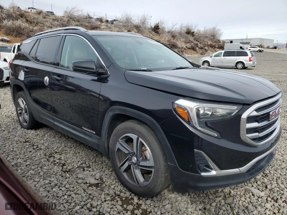 2019 GMC Terrain SLT with VIN 3GKALPEV5KL245248, listed as a Copart auction lot 45524895 with 121,608 mi miles and Clean Title. Bid and sale history available at carsss.com. Image 4.
