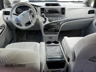 2014 Toyota Sienna LE with VIN 5TDJK3DC5ES093753, listed as a Copart auction lot 47452575 with 124,942 mi miles and Salvage Title. Bid and sale history available at DreamBid. Image 8.