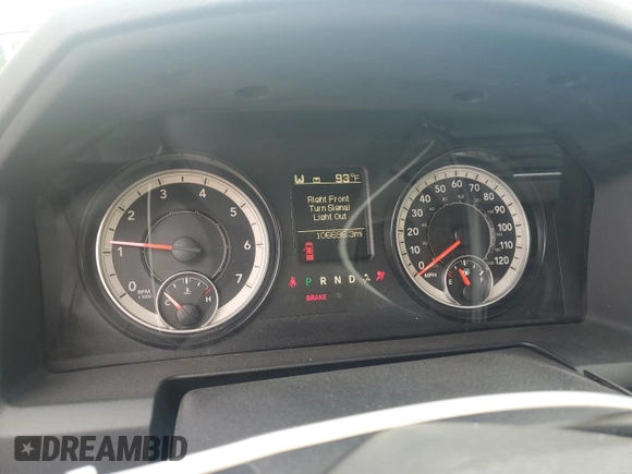 2016 Ram 1500 Tradesman с VIN 3C6JR6DT2GG238902, выставлен на аукционе Copart как лот 63781115 с пробегом 106 696 миль миль и Списание • Salvage title. История ставок и продаж доступна на DreamBid. Изображение 9.