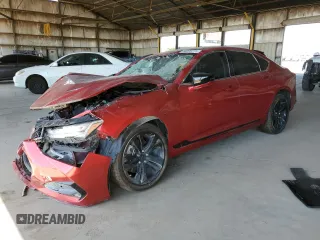 2023 Acura TLX Advance с VIN 19UUB6F68PA004538, выставлен на аукционе Copart как лот 66206275 с пробегом Не указан миль и Списание • Salvage title. История ставок и продаж доступна на DreamBid. Изображение 1.