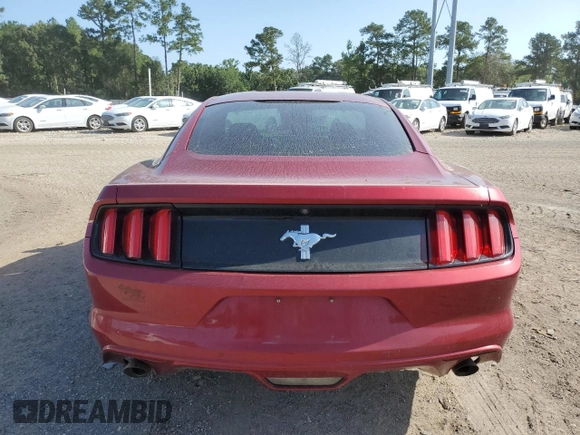 2017 Ford Mustang V6 with VIN 1FA6P8AM5H5301244, listed as a Copart auction lot 63825695 with 218,483 mi miles and Salvage title. Bid and sale history available at DreamBid. Image 6.