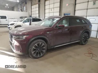 2024 Mazda CX-90 Premium Plus z VIN JM3KKEHA5R1114572, wystawiony jako Copart lot #43323425 z przebiegiem 11 244 mil mil oraz Szkoda całkowita • Salvage title. Historia ofert i sprzedaży dostępna na DreamBid. Obrazek 1.