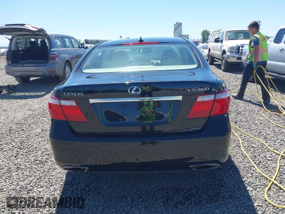 2007 Lexus LS 460 with VIN JTHBL46F775028750, listed as a IAAI auction lot 42381110 with 59,941 mi miles and . Bid and sale history available at DreamBid. Image 16.