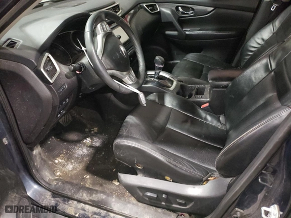 2015 Nissan Rogue SL with VIN 5N1AT2MV9FC836387, listed as a Copart auction lot 44645575 with 120,494 mi miles and Salvage Title. Bid and sale history available at carsss.com. Image 7.