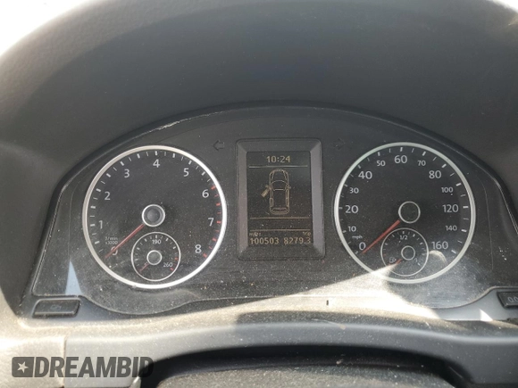 2012 Volkswagen Tiguan SE z VIN WVGAV7AX5CW004889, wystawiony jako Copart lot #57346115 z przebiegiem 100 503 mil mil oraz Szkoda całkowita • Salvage title. Historia ofert i sprzedaży dostępna na DreamBid. Obrazek 9.