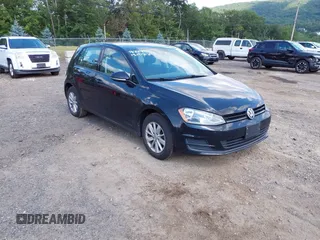 2016 Volkswagen Golf TSI S with VIN 3VW117AU4GM040565, listed as a IAAI auction lot 42819390 with 116,432 mi miles and . Bid and sale history available at DreamBid. Image 1.
