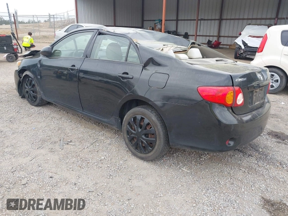 2009 Toyota Corolla with VIN 1NXBU40E69Z027673, listed as a IAAI auction lot 41882106 with 168,313 mi miles. Bid and sale history available at carsss.com. Image 3.