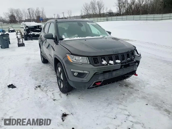 2017 Jeep Compass Trailhawk с VIN 3C4NJDDB5HT667425, выставлен на аукционе Copart как лот 42930605 с пробегом 65 982 миль миль и Списание • Salvage title. История ставок и продаж доступна на DreamBid. Изображение 11.