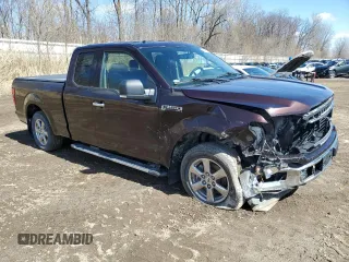 2018 Ford F-150 XL with VIN 1FTEX1CP3JKG09699, listed as a Copart auction lot 49448455 with 74,673 mi miles and Clean Title. Bid and sale history available at carsss.com. Image 4.