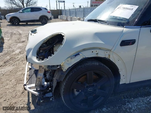 2023 MINI Hardtop 2 Door Cooper S with VIN WMW53DH09P2T13990, listed as a IAAI auction lot 41780668 with 17,105 mi miles. Bid and sale history available at carsss.com. Image 18.