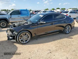2022 Genesis G70 2.0T с VIN KMTG34TA7NU092954, выставлен на аукционе Copart как лот 62284785 с пробегом 58 232 миль миль и Списание • Salvage title. История ставок и продаж доступна на DreamBid. Изображение 1.