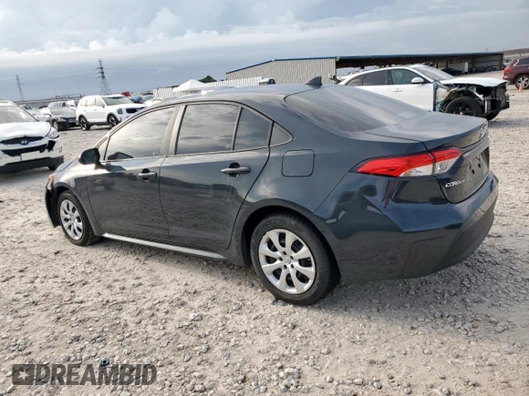 2024 Toyota Corolla LE with VIN 5YFB4MDE5RP081297, listed as a Copart auction lot 62408895 with 36,092 mi miles and Salvage title. Bid and sale history available at DreamBid. Image 2.