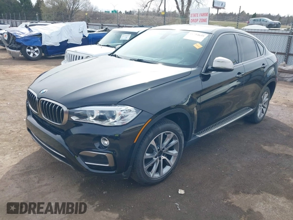 2015 BMW X6 xDrive35i z VIN 5UXKU2C56F0F95429, wystawiony jako IAAI lot #41754635 z przebiegiem 79 503 mil mil oraz . Historia ofert i sprzedaży dostępna na DreamBid. Obrazek 2.