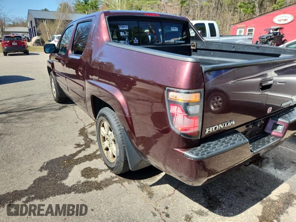 2007 Honda Ridgeline RTL z VIN 2HJYK16537H545407, wystawiony jako Copart lot #55645055 z przebiegiem 152 138 mil mil oraz Czysty tytuł • Clean title. Historia ofert i sprzedaży dostępna na DreamBid. Obrazek 3.