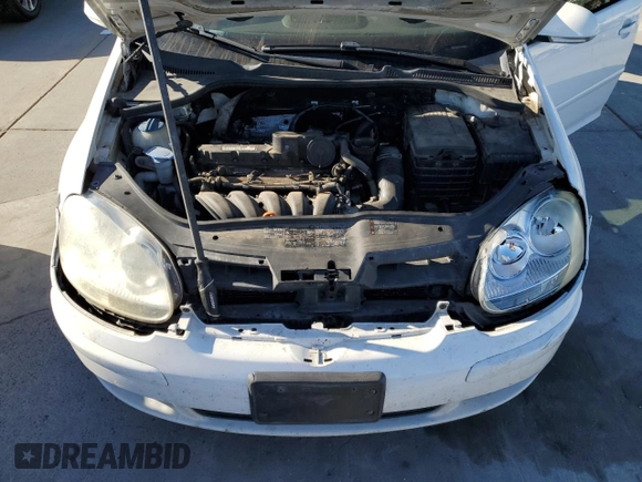 2007 Volkswagen Rabbit with VIN WVWDR71K27W278969, listed as a Copart auction lot 70857904 with 215,423 mi miles and Salvage title. Bid and sale history available at DreamBid. Image 11.