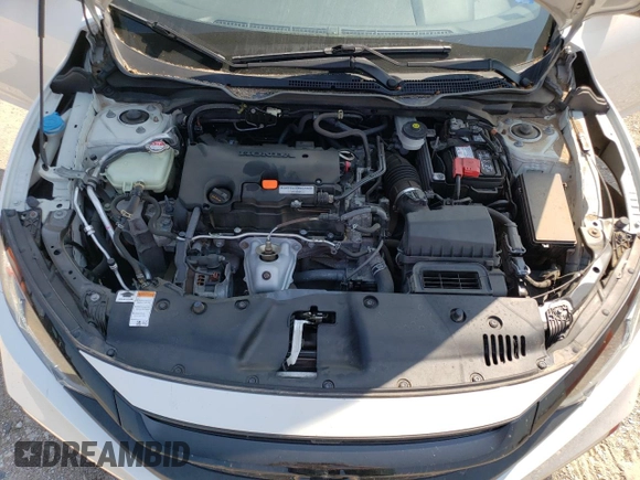 2019 Honda Civic LX with VIN 2HGFC2F61KH504677, listed as a Copart auction lot 66871514 with 88,385 mi miles and Salvage Title. Bid and sale history available at DreamBid. Image 11.