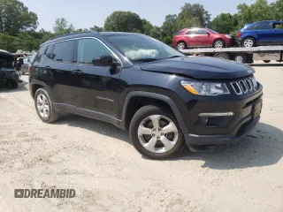 2018 Jeep Compass Latitude with VIN 3C4NJCBB5JT293501, listed as a Copart auction lot 59191235 with Not provided miles and Salvage title. Bid and sale history available at DreamBid. Image 4.