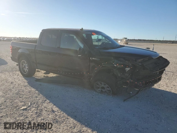 2020 Ford F-150 XL with VIN 1FTEW1CP8LKE04286, listed as a Copart auction lot 41620595 with 27,572 mi miles and Salvage Title. Bid and sale history available at carsss.com. Image 4.