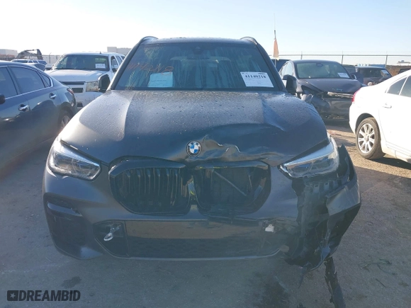 2023 BMW X5 sDrive40i with VIN 5UXCR4C04P9R39789, listed as a IAAI auction lot 41140218 with 1 mi miles. Bid and sale history available at carsss.com. Image 12.