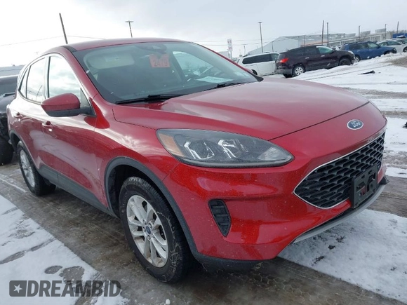 2020 Ford Escape SE z VIN 1FMCU9G63LUA50755, wystawiony jako IAAI lot #41480558 z przebiegiem 27 540 mil mil oraz . Historia ofert i sprzedaży dostępna na DreamBid. Obrazek 1.