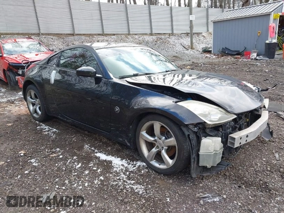 2008 Nissan 350Z with VIN JN1BZ34D78M706046, listed as a IAAI auction lot 41976435 with 80,321 mi miles. Bid and sale history available at carsss.com. Image 1.