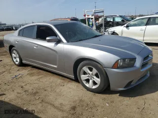 2013 Dodge Charger SE with VIN 2C3CDXBG1DH688522, listed as a Copart auction lot 48737655 with 138,188 mi miles and Salvage Title. Bid and sale history available at carsss.com. Image 4.