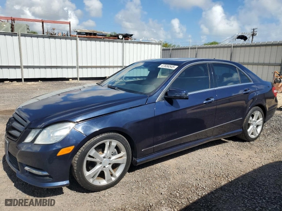 2013 Mercedes-Benz E-Class E 350 Luxury with VIN WDDHF5KBXDA692948, listed as a Copart auction lot 47656545 with 84,166 mi miles and Clean Title. Bid and sale history available at carsss.com. Image 1.