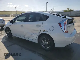 2013 Toyota Prius One with VIN JTDKN3DU3D5698878, listed as a Copart auction lot 51537085 with 95,575 mi miles and Salvage Title. Bid and sale history available at carsss.com. Image 2.