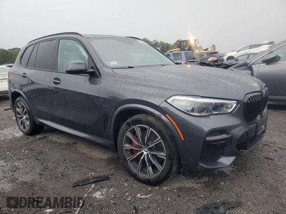2022 BMW X5 xDrive40i with VIN 5UXCR6C03N9K58192, listed as a Copart auction lot 74526984 with Not Provided miles and Salvage Title. Bid and sale history available at DreamBid. Image 4.