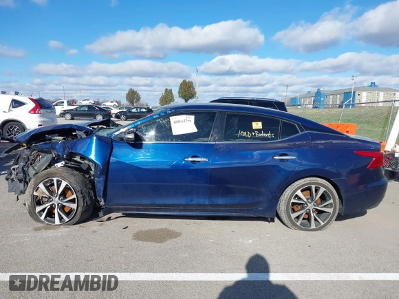 2018 Nissan Maxima S with VIN 1N4AA6AP0JC386490, listed as a IAAI auction lot 40844560 with 75,788 mi miles and . Bid and sale history available at DreamBid. Image 14.