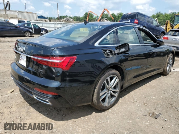 2021 Audi A6 Premium Plus with VIN WAUL2AF29MN024065, listed as a Copart auction lot 55937313 with 11,588 mi miles. Bid and sale history available at carsss.com. Image 3.