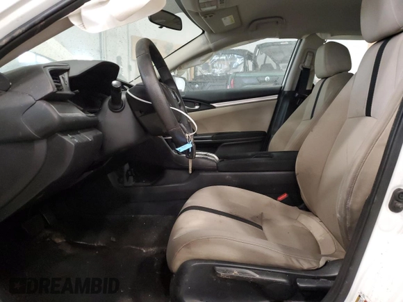 2016 Honda Civic Sedan LX with VIN 19XFC2F58GE240480, listed as a Copart auction lot 47927475 with 181,244 mi miles and Non Repairable. Bid and sale history available at carsss.com. Image 7.