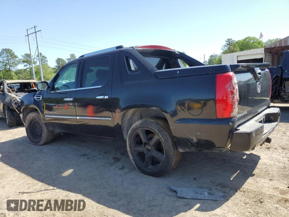 2007 Cadillac Escalade EXT with VIN 3GYFK62847G299776, listed as a Copart auction lot 51593335 with 259,845 mi miles and Salvage Title. Bid and sale history available at carsss.com. Image 2.