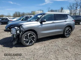 2022 Mitsubishi Outlander SEL z VIN JA4J4VA87NZ060784, wystawiony jako Copart lot #54355315 z przebiegiem 62 703 mil mil oraz Szkody całkowita. Historia ofert i sprzedaży dostępna na DreamBid. Obrazek 1.