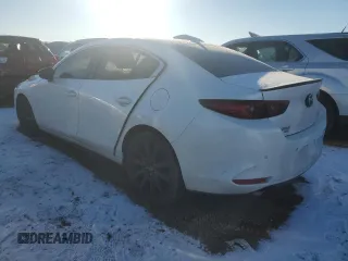2023 Mazda 3 Premium Plus with VIN 3MZBPBEY5PM381086, listed as a Copart auction lot 87050334 with 35,698 mi miles and Salvage Title. Bid and sale history available at DreamBid. Image 2.
