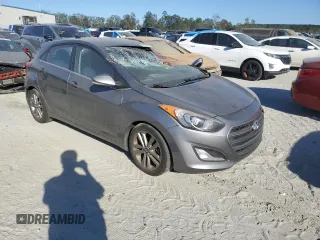 2016 Hyundai Elantra GT with VIN KMHD35LHXGU303549, listed as a Copart auction lot 74973834 with 0 mi miles and Salvage Title. Bid and sale history available at carsss.com. Image 4.